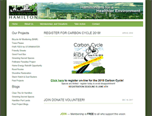 Tablet Screenshot of environmenthamilton.org